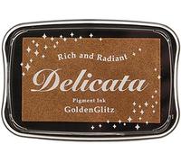 Tsukineko Delicata Golden Glitz Metallic Pigment Inkpad, Full by Tsukineko
