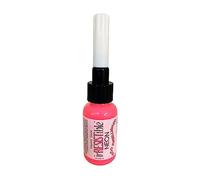 Tsukineko Encre Dense Relief Couleur Corail électrique Brillant 30 ML. Flacon canule à Pointe Fine, à Base d'eau, sans acides, idéal pour l'écriture, Le Dessin et Les Effets résistants ou Aquarelle