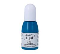 Tsukineko Encreur pour tampons encreurs Memento Luxe Bleu Sarcelle 15 ML