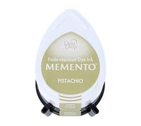 Tsukineko Memento Dew Drop encrée Tampon, Gouttes de rosée Bahama Bleu