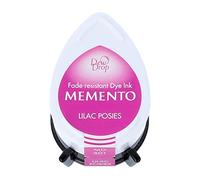 Tsukineko Memento Dew Drop encrée Tampon, Gouttes de rosée Bahama Bleu