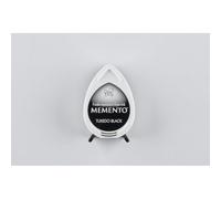Tsukineko Memento Dew Drop Tampons encreurs pour estampage - Noir, Noir Smoking, Petit, translucide, imperméable, archivage, gaufrage
