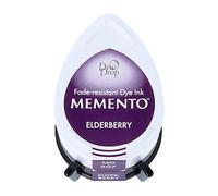 Tsukineko Memento Dew Drop Tampons encreurs pour Tampon, Noir, sureau, Petits, translucides, imperméables, archivage, gaufrage