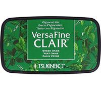 Tsukineko Oasis Versafine Clair D'encrage, Matière Synthétique, Vert, 5.6 X 9.7 X 2.3 cm