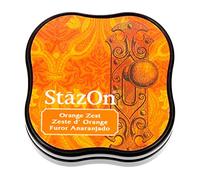Tsukineko Stazon Encre tampon moyen, Zeste d'Orange
