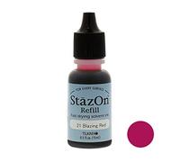 Tsukineko StazOn Encre Tsukineko re-Inker, Image Rouge