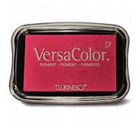 Tsukineko VersaColor Tampon Encreur - Neon Pink - 7,6 x 4,7 cm - à Base d'Eau, Opaque, Qualité Archives, Résistant à l’Eau - Embossage