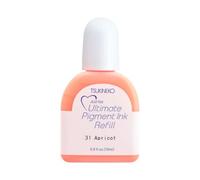 Tsukineko VersaColor Ultimate Pigment Recharge Encre-15 ml-Apricot (Orange) -Accessoires-pour Tampon Encreur, Taille unique