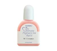 Tsukineko VersaColor Ultimate Pigment Recharge Encre-15 ml-Cinnamon (Rouge) -Accessoires-pour Tampon Encreur, 0