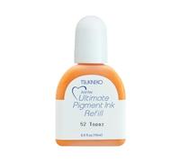 Tsukineko VersaColor Ultimate Pigment Recharge Encre-15 ml-Topaz (Orange) -Accessoires-pour Tampon Encreur, 15ml