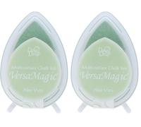 Tsukineko Versamagic Dew Drop Tampon encreur Aloe Vera (Lot de 2)