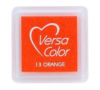Tsukineko Versasmall VersaColor Tampon encreur petit cube 25 × 25 mm Pigment Orange
