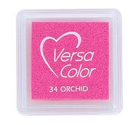 Tsukineko Versasmall VersaColor Tampon encreur petit cube 25 × 25 mm Pigment Orchidée