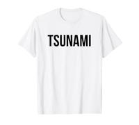 Tsunami T-Shirt Graphique avec Valeur