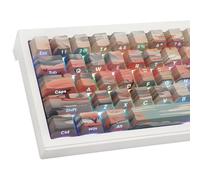 Tsungup Touches personnalisées 60 à 75 %, touches pastel à impression latérale 135 touches PBT profil Cherry pour claviers mécaniques