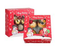 TsunNee Lot de 20 boîtes à muffins et porte-cupcakes avec inserts, boîtes cadeaux de Noël, parfaites pour les pâtisseries et les biscuits