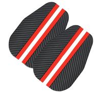TSUOUKL 2 paires Miroir arrière pour voiture Couvercle de protection contre la pluie Capuchon imperméable pour sourcils pour pare-ailerons