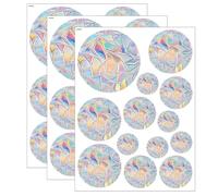 TSUOUKL 39 Stickers Anti-Collision Fenêtre pour Oiseaux Autocollants PVC Réutilisables Non Adhésifs avec Effet Arc-en-Ciel, Décoration Prismatique Protection Intimité et Sécurité