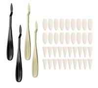 TSUOUKL 4 Pièces Stylo d'essuyage Sketch Estompeur Dessin 4 Essuyeur de Croquis avec 20 Têtes D'éponge pour Peinture Esquisse