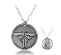 TSUOUKL Collar Unisexe en Zinc The Last of Us & Firefly - Accessoire Cosplay pour Fans, Adolescents et Jeunes Adultes - Réplique de Jeu Vidéo et Série TV - Bijou Geek en Métal