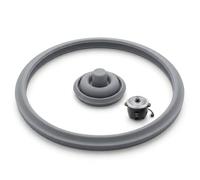 TSUOUKL Joint d'Étanchéité 22cm et Joint d'Indicateur pour WMF Perfect, Silit Sicomatic, Pièce de Rechange en Silicone pour Autocuiseur 3L/4,5L/6,5L/8,5L, Qualité Alimentaire