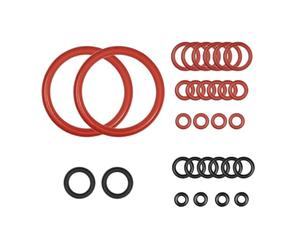 TSUOUKL Lot de 30 joints toriques pour Philips - Pièces de rechange pour soupape de soutien, soupape à vapeur, groupe café - Compatible avec Philips, Spidem Gaggia, etc
