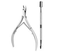 TSUOUKL Professionnel Pinces à Cuticules en Acier Inoxydable, Ciseaux à Cuticules pour Les Ongles et Les Ongles des Pied,Dégradé