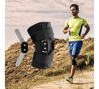 TSUSF Genouillère À Compression À Rotule Ouverte, Attelle De Genou Réglable pour La Stabilité De L'articulation du Genou Arthritique, Protection Contre Les Blessures Sportives