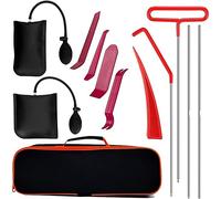 TSUSF Kit D'outils De Camion De Voiture Porte Ouverte Grabber Lockout Lock Pick Set Long Range Reach Hook Key Lost Non-Marring Air Wedge Bag Pump