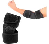 TSUSF Sangle De Soutien du Coude pour Tendinite Attelle De Coude Réglable Et Respirante Entorse du Coude Tendinite Arthrite Soulagement De La Douleur Convient À Divers Sports