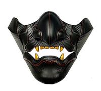 Tsushima Ghost Couverture Demi-visage Personnage De Jeu Samouraï Jin Sakai Accessoire De Cosplay Pour Exposition D'anime Et Fête à Thème Et Performance Sur Scène Et Halloween