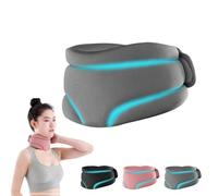 TSYIDUI Portable Cervicorrect Neck Brace,Anti Snoring Cervical Collar Relief Neck Pain,Soft Foam Neck Brace Support Neck,Wrap And Stabilize,Neck Support Brace For Sleeping For Women And Men (Grey)