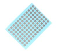 Tsynapter 96 pièces 6 mm patchs de réparation conducteurs ruban de fixation de bouton ruban électrique pour télécommande et boutons de contrôleur de jeu ensemble de réparation de contrôleur de jeu