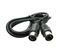 Tsynapter Adaptateur de son DIN 5 broches vers 5 broches mâles - Câble d'extension pour clavier de piano électronique - Câble stéréo pour clavier