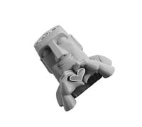 Tsynapter Durabilité 3D Imprimée Résines Eau Plante Panier Pierre Creative Pierre Sculpture Jardinière pour Santé Racine Aquariums Panier