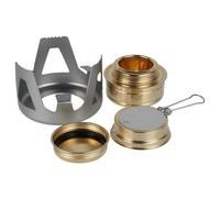 Tsynapter Ensemble de Cuisson Chauffant à l ' Eau, Chauffage extérieur Portable, de Pare-Brise, poêle de Camping pour randonnée, Repas de Camp avec Utilisation Liquide, de Bloc de Gel, cuiseur de