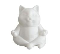 Tsynapter Méditations en résine Figurines de chats Porte-lunettes d ' animaux Présentoir de lunettes de soleil, décorations de bureau pour les décors de bureau à domicile Décorations de bureau