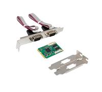Tsynapter ST370 Carte d'extension PCIE XR17V352 Transfert de données rapide pour réseaux industriels Tiny PCIE Series Port Card