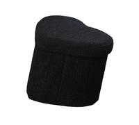 Tsynapter Tabouret de Rangement décoratif en Forme de cœur, Pouf rembourré Doux, siège Confortable, Repose-Pieds pour Coin Dressing, Chambre à Coucher, entrée, Utilisation