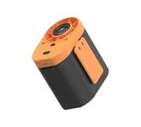 Tsynapter Ventilateur de brume portable rechargeable de type C avec clip de ceinture pour le refroidissement des déplacements, les promenades par temps chaud et une utilisation en extérieur