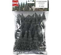 Sapin De Noël Assortis (Paquet De 25) HO/N/TT Échelle Busch 6469