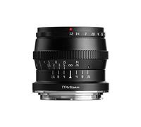 TT Artisan Raccord d'objectif Leica L Sigma Panasonic Black 50 mm F1.2 APS-C - Mise au Point Manuelle - 11 éléments en 7 Groupes.