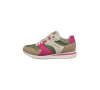 TT. BAGATT Baskets basses beige / kaki / rose, Taille 41