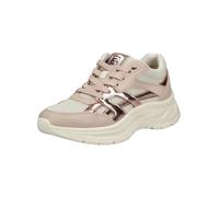 TT. BAGATT Baskets basses crème / rose, Taille 39