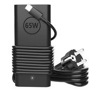 TT&C Nouveau Dell 65W USB C Ordinateur Portable Chargeur,Slim Power Adapter pour Latitude 3160 3180 3340 3380 3460 3470 3480 3550 3560 3570 5250 5280 5290 5450 5480 7280 7390 7480 7490 XPS 13