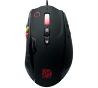 Tt eSPORTS VOLOS - Souris - laser - 14 boutons - filaire - USB - noir