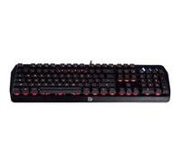 Clavier Thermaltake Tt eSPORTS Challenger Edge - Clavier - rétro-éclairé - USB - Allemand - noir