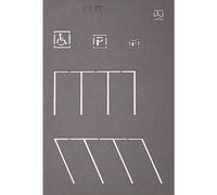 NOCH 48600 TT Pochoirs pour marquage de route