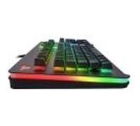 Thermaltake Clavier gamer mécanique Level 20 RGB Cherry MX Silver Gris