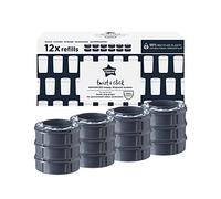 TOMMEE TIPPEE Recharges Poubelle a Couches Twist & Click avec GREENFILM AntibactÃ©rien d'Origine Durable, Lot de 12 Neutre G